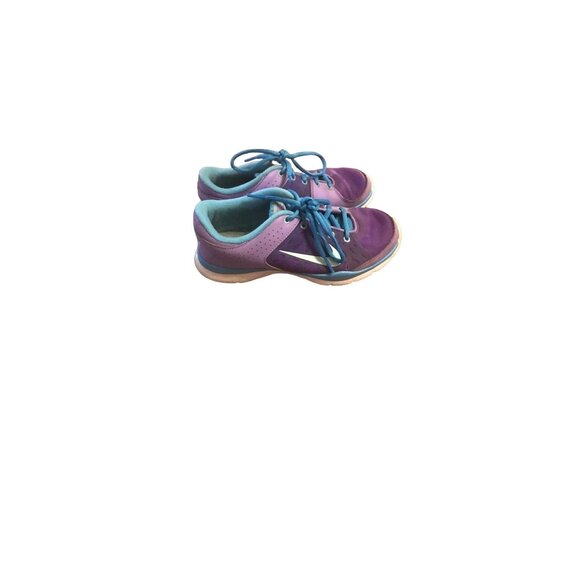 Nike Women's Flex Trainer 3 Running Training Shoes Purple Violet ,Blue Size 8.5 - Picture 1 of 5